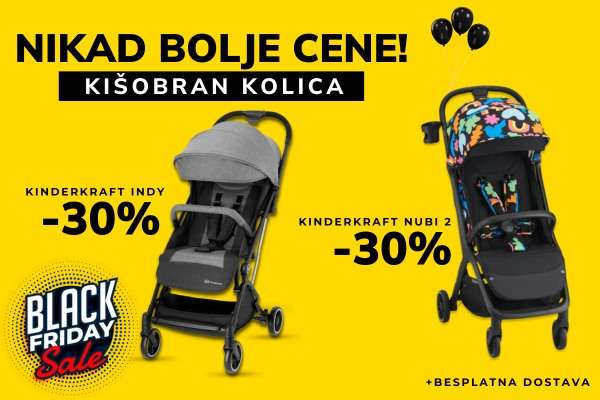 Kisobran kolica za bebe